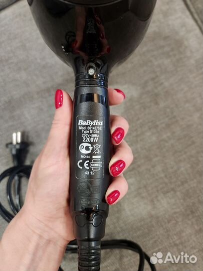 Фен Babyliss 2200w IoniCeramic