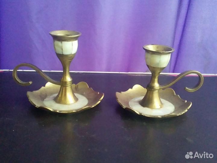 Старинный подсвечник