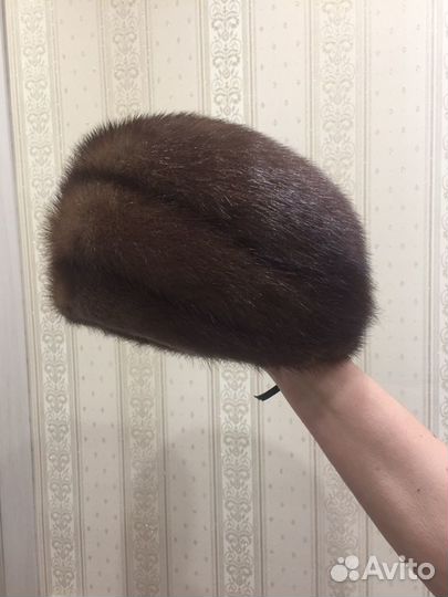 Шапка норковая