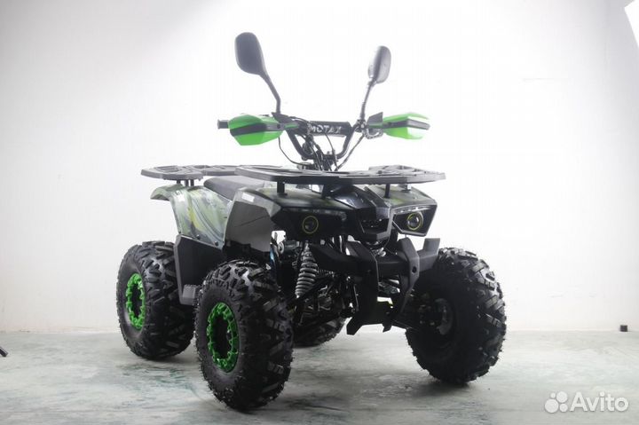 Квадроцикл motax ATV grizlik super LUX 125 New зел