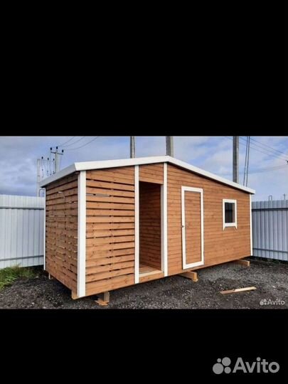 Хозблоки с дровником