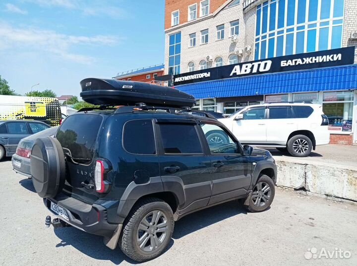 Автобокс багажник на Ниву 385л