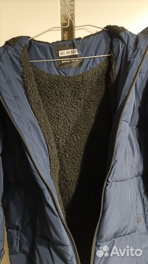 Куртка и парка зимняя для мальчика 140