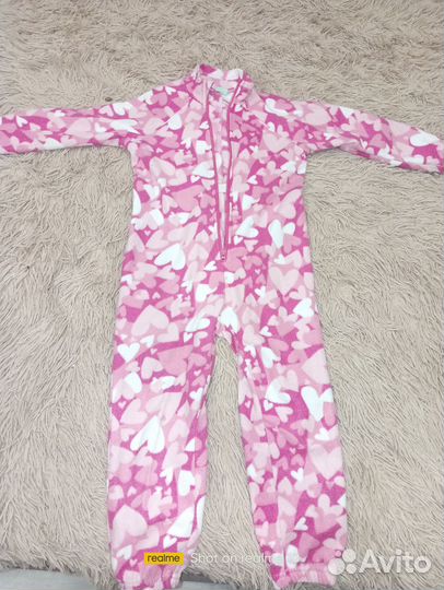 Флисовый комбинезон