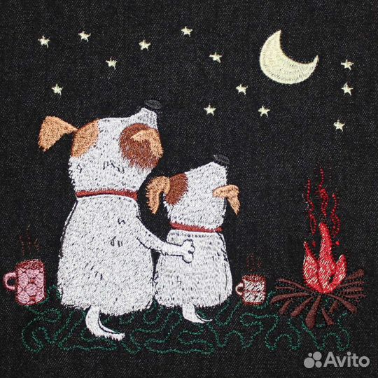 Машинная вышивка на одежде