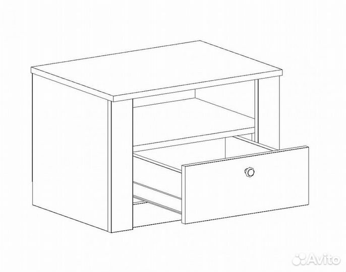 Тумба прикроватная Даллас