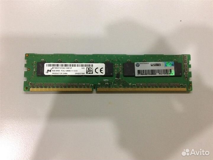 Оперативная память для сервера HP Proliant DL360p