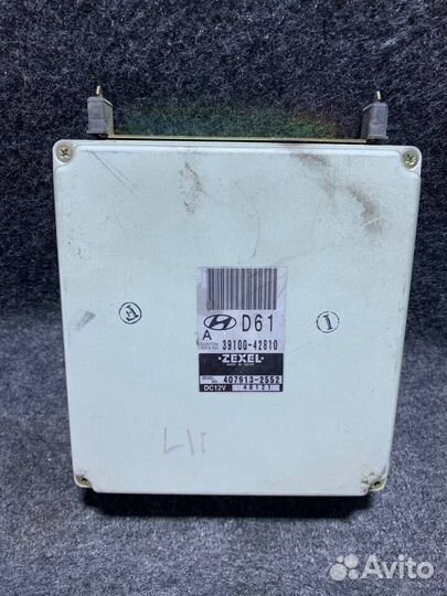 Блок управления двигателем Hyundai Starex