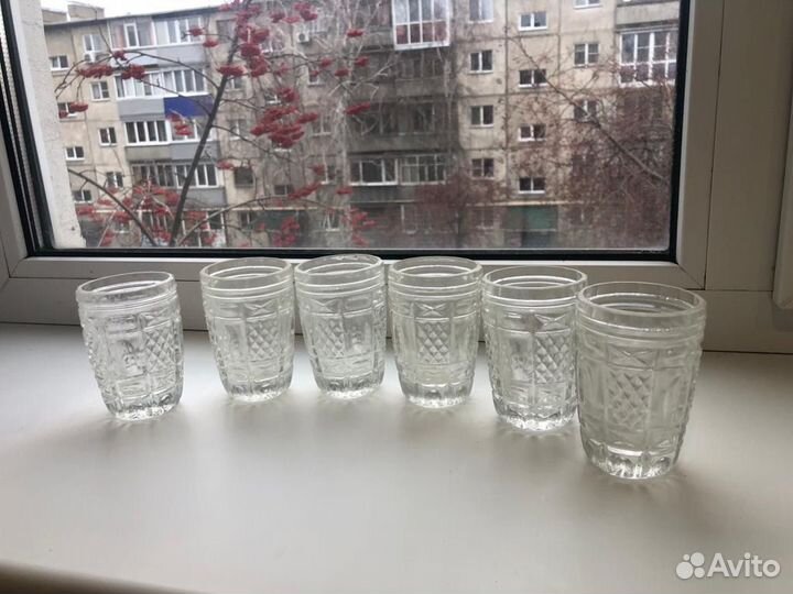 Бокалы, стопки стекло