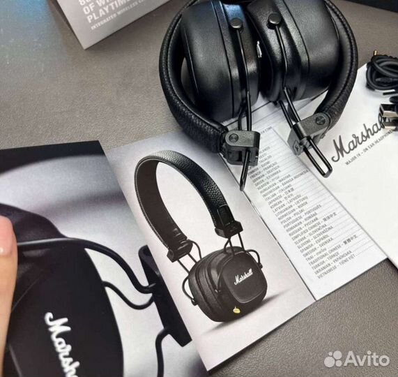 Беспроводные наушники marshall major 4