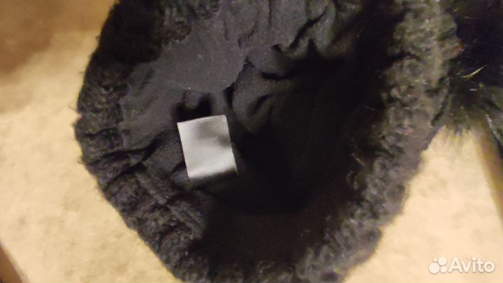 Шапка с помпоном и снуд