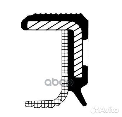 Сальник коленчатого вала перед 49390581