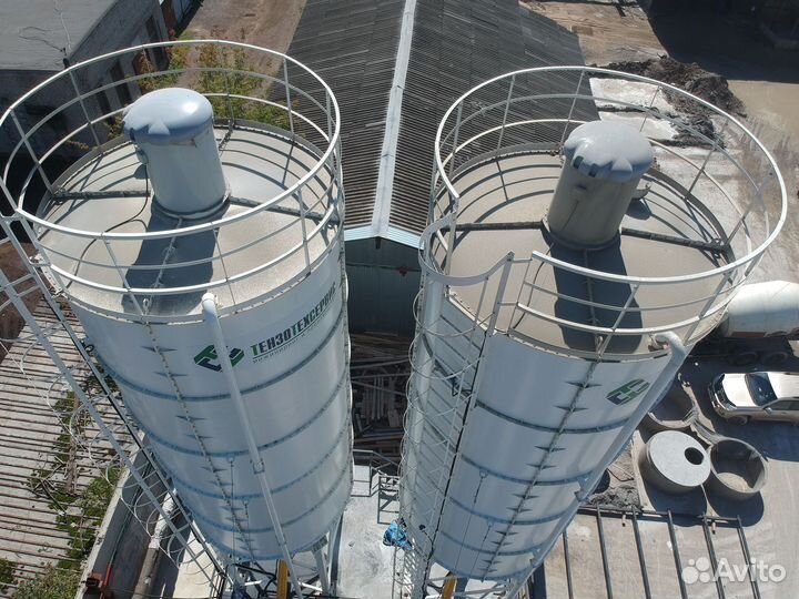 Фильтр цемента для силоса с пневмоочисткой