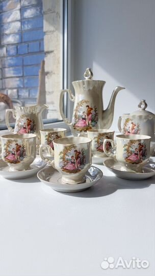 Сервиз чайный фарфор