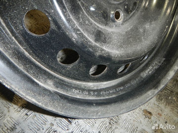 Комплект дисков стальных R16 5*114,3 j6,5 ET40 DIA