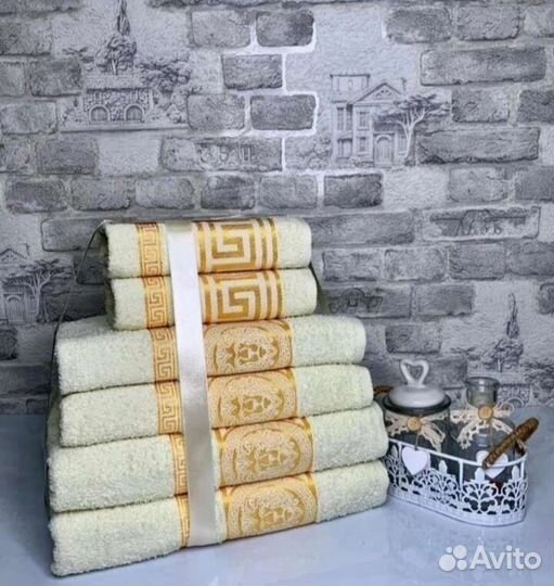 Полотенца versace 6 в 1