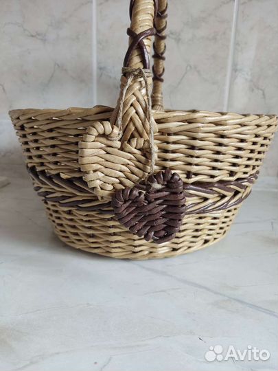 Подарочная плетёная Корзина