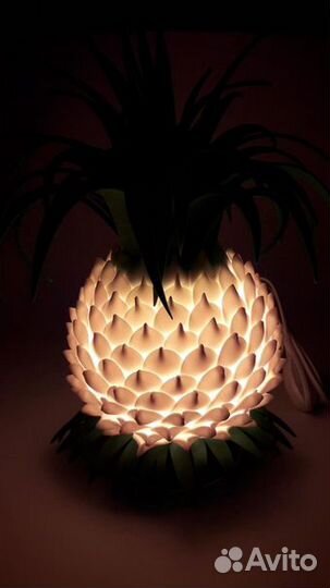 Светильник ананас