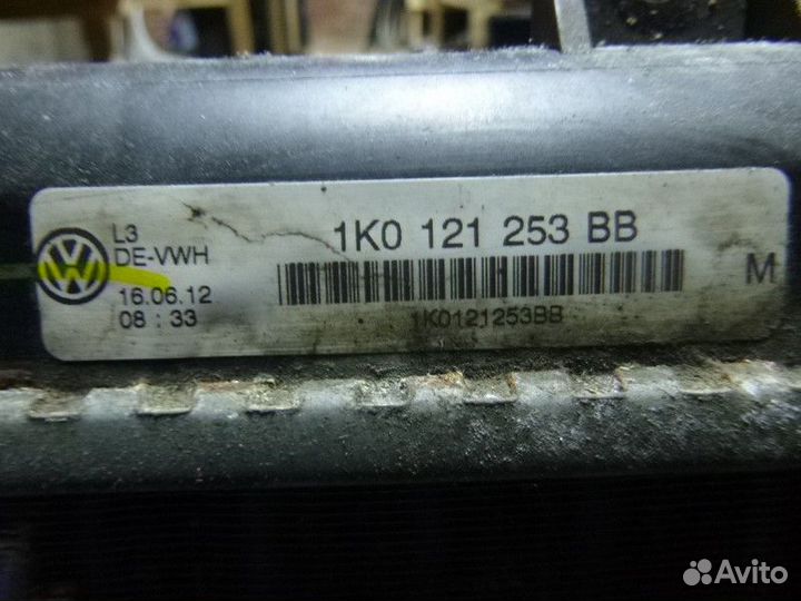 Радиатор основной Volkswagen tiguan 2011-2016