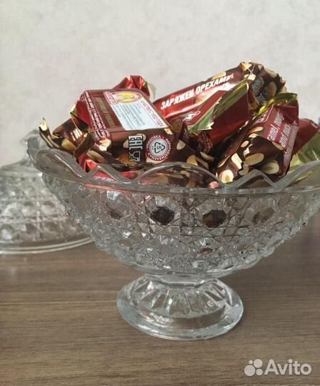 Ваза конфетница с крышкой