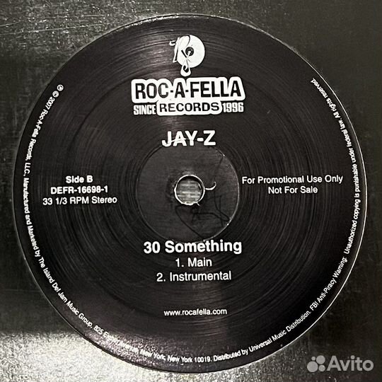 Jay - Z виниловая пластинка LP