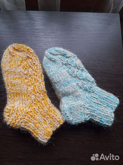 Носки из овечьей шерсти