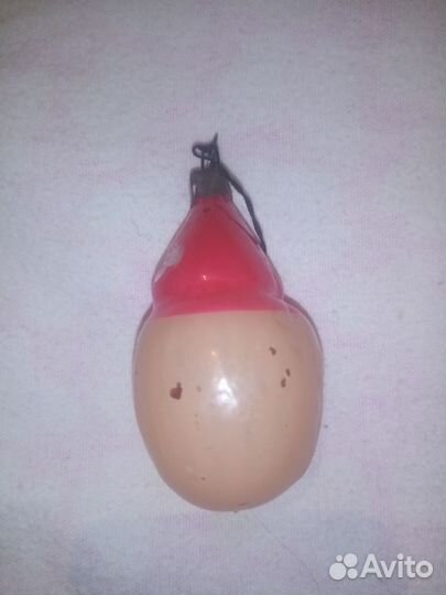 Елочная игрушка СССР Клоун