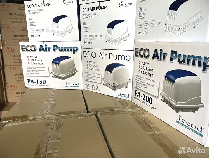 Компрессор Jecod MA для септика и пруда