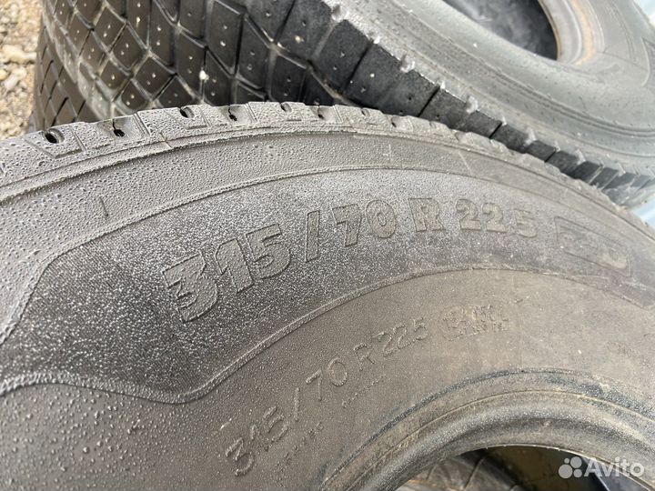 Грузовые шины б/у Michelin 315/70/R22.5 XMulti