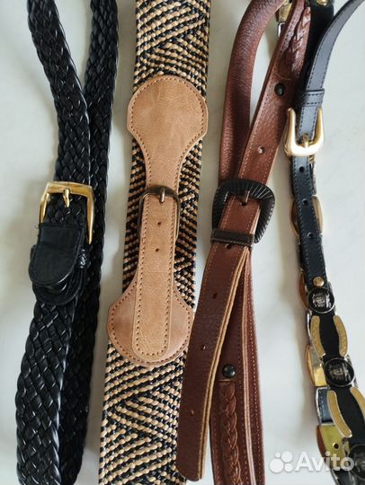 Женские ремни кожа