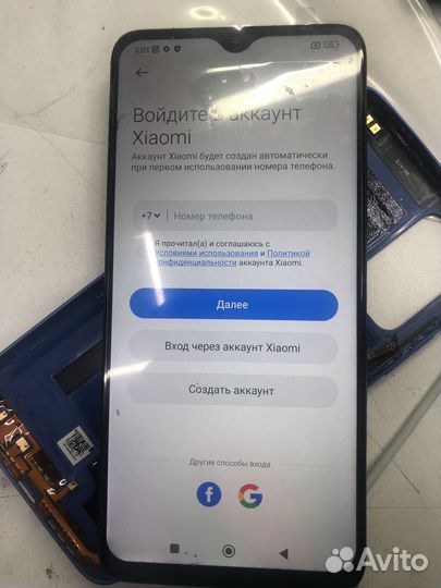 Материнская платаи Xiaomi redmi 9t 128gb