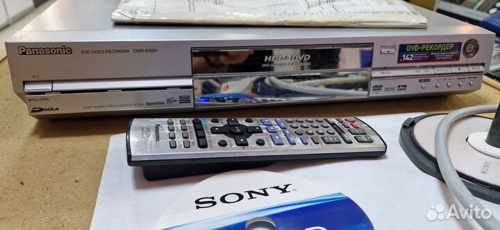 Panasonic пишущий DVD-рекордер с пультом