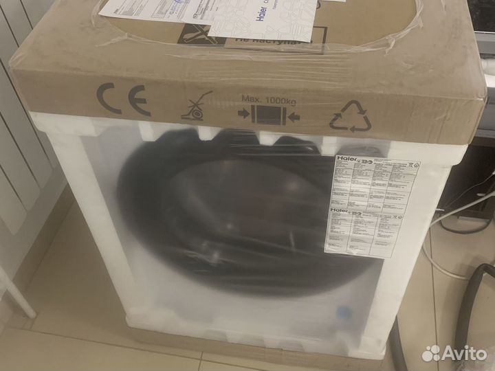 Новая стиральная машина Хаер