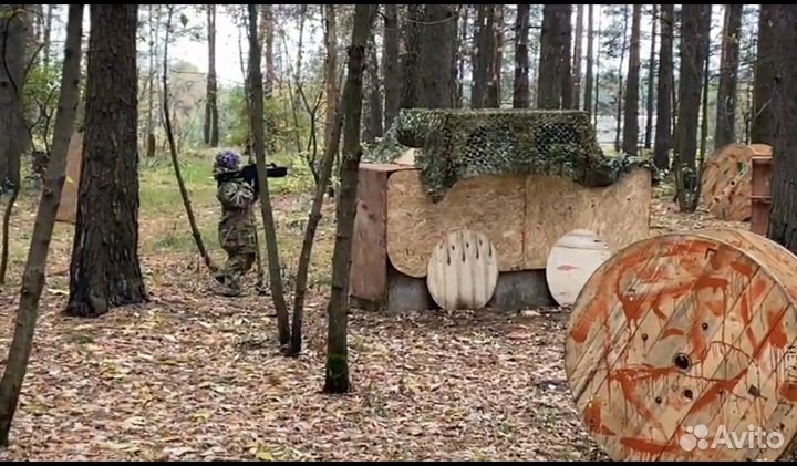 Выездной лазертаг