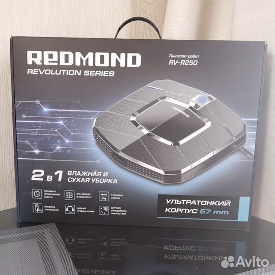 Робот-пылесос Redmond RV-R250 Новый Гарантия
