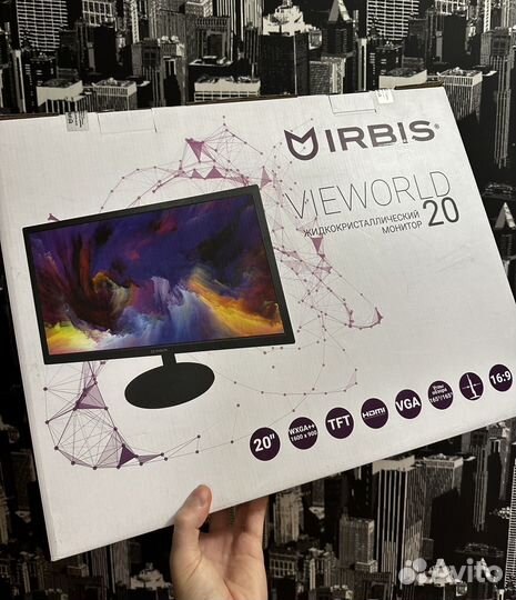 Монитор Irbis Vieworld 20
