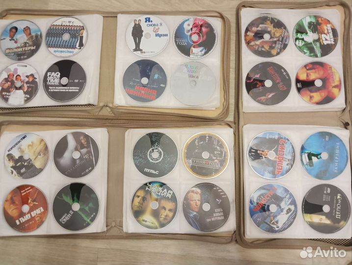 Коллекция фильмов на двд и блю рей