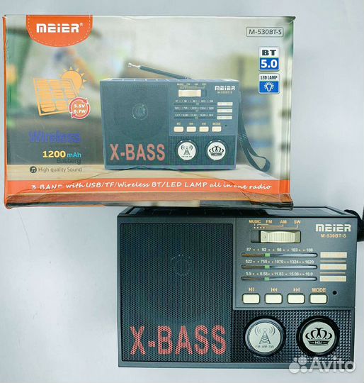 Радиоприемник Meier M 530 /солнечная батарея