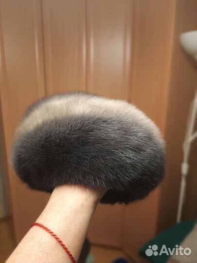 Норковый берет норка