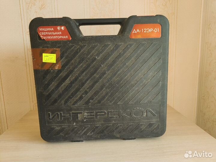 Шуруповерт Интерскол да-12эр-01