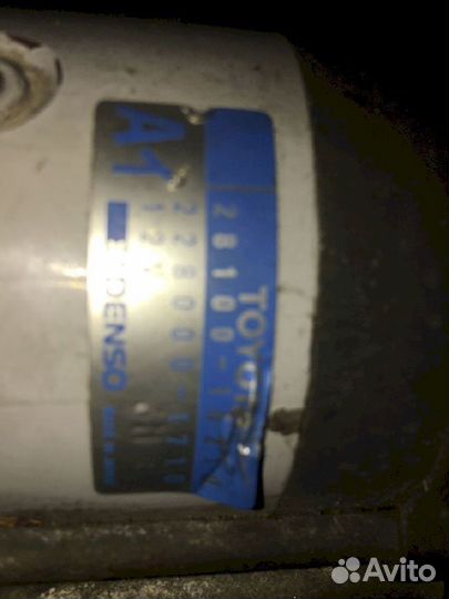 Стартер 4A-FE Toyota Corolla AE101 2810016210 2280