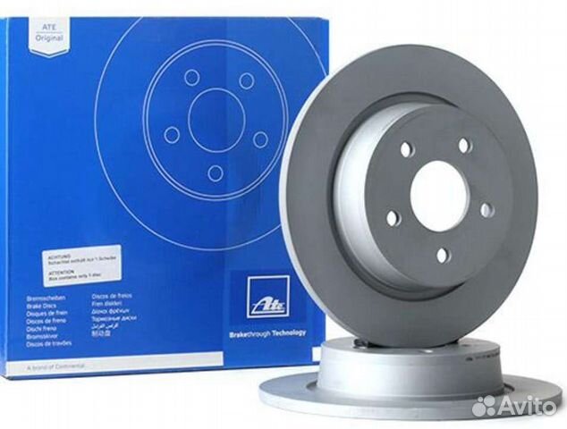 Диски тормозные задние Ate Ford C-MAX 2, Ford Kuga