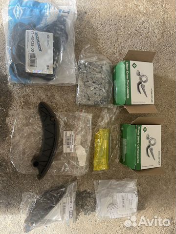 Комплект грм mercedes цепи натяжитель планки