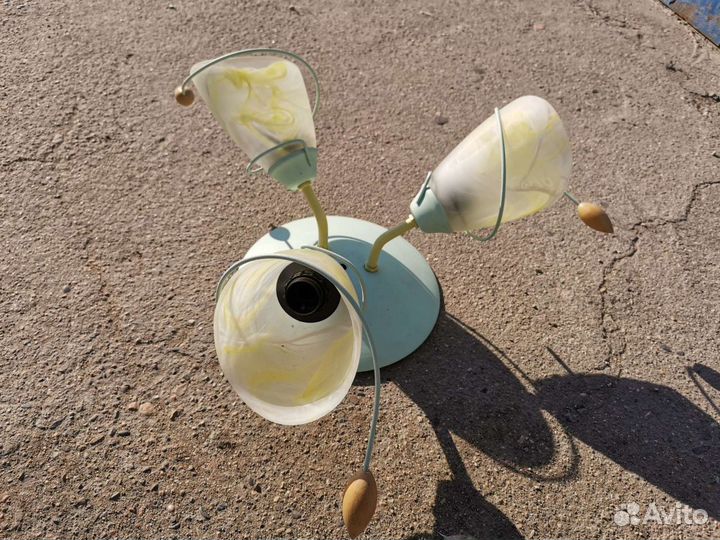 Люстра потолочная бу