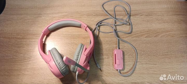 Наушники dexp розовые