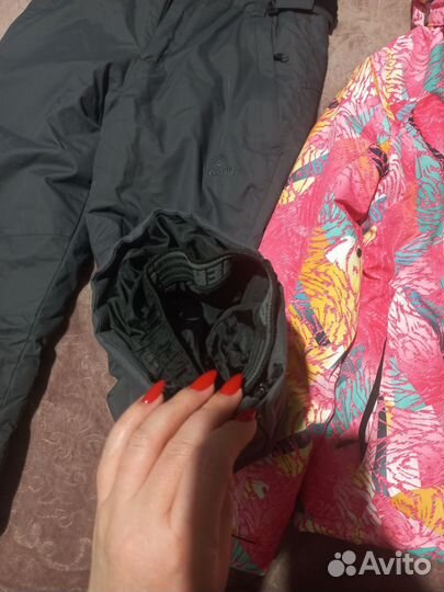 Теплый зимний комбинезон