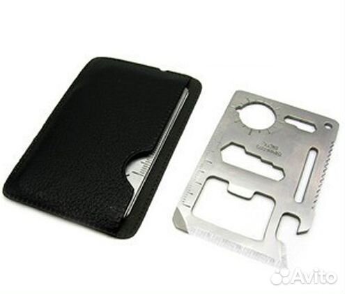 Multi-tool Мультитул-кредитка стальной карманный
