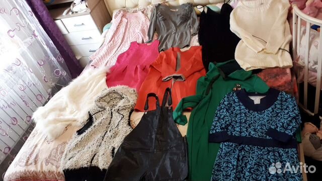 Женские вещи 46 размер пакетом или по отдельности