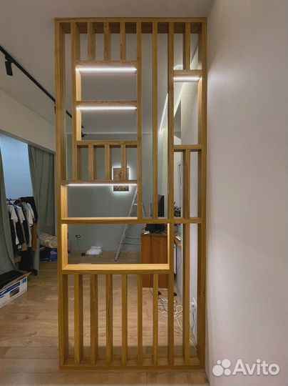 Баффели, декоративные рейки перегородки