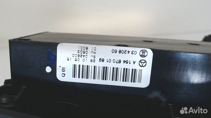 Переключатель отопителя Mercedes R W251 2005, 2006